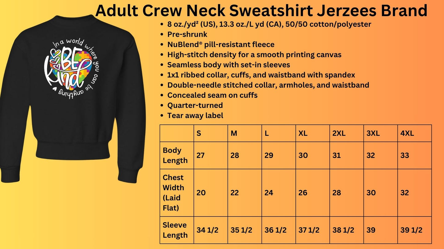 🐾💗In a World Crew Neck Sweatshirt💗🐾