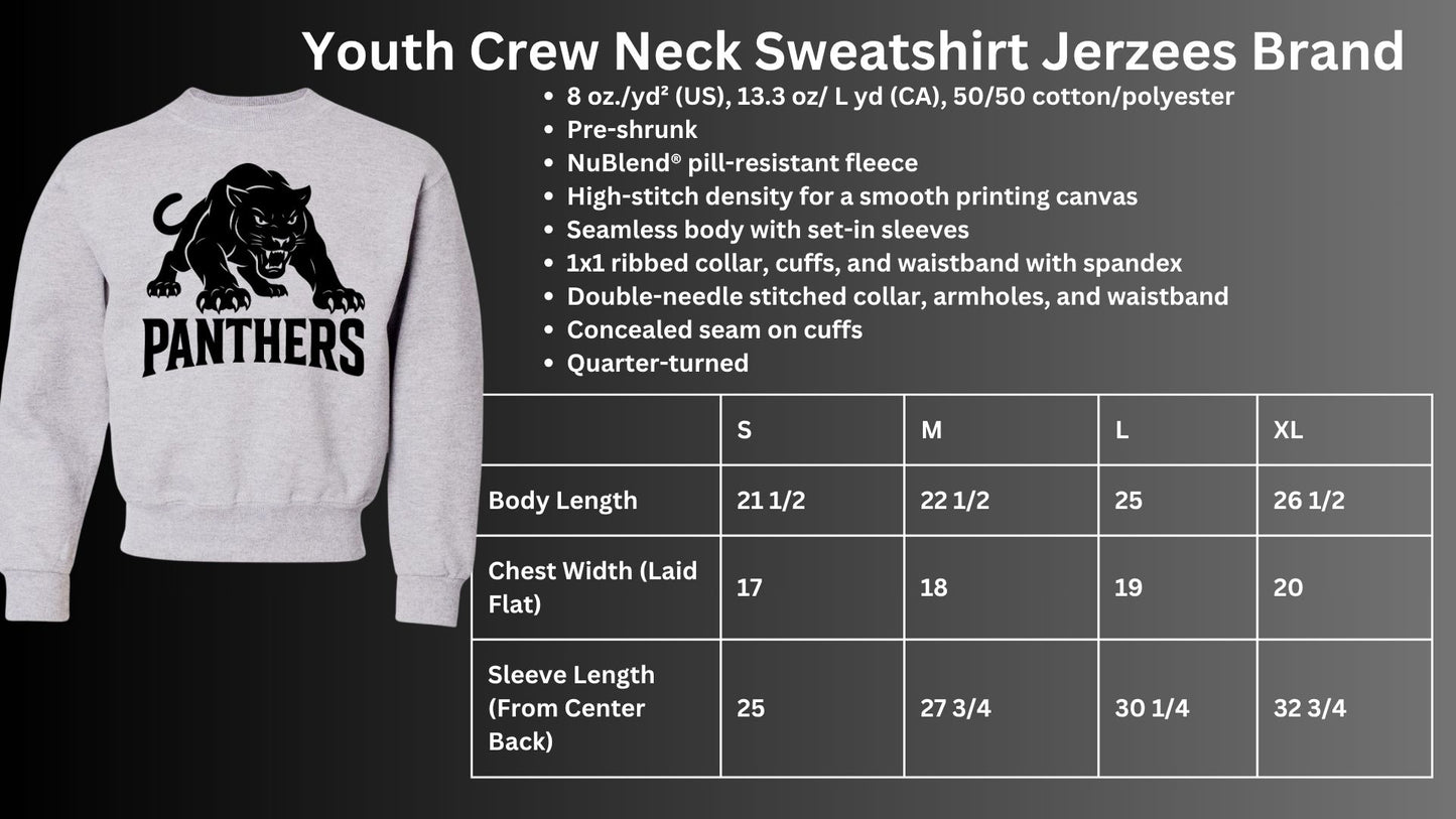 🐾MMS Roaming Panther Crew Neck Sweatshirt🐾