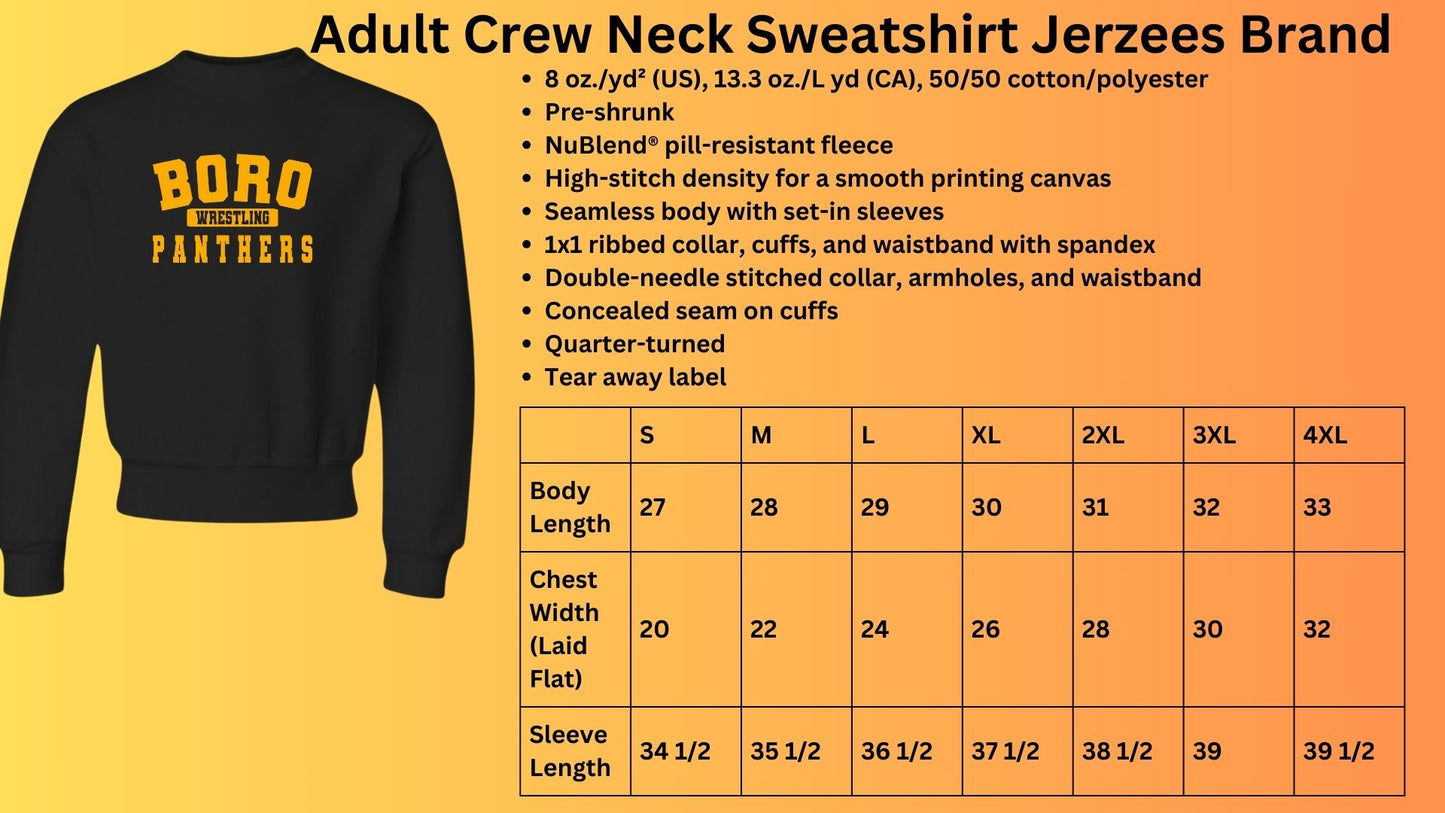 🐾🤼♂️MMS Wrestling 1 Crew Neck Sweatshirt🤼♂️🐾