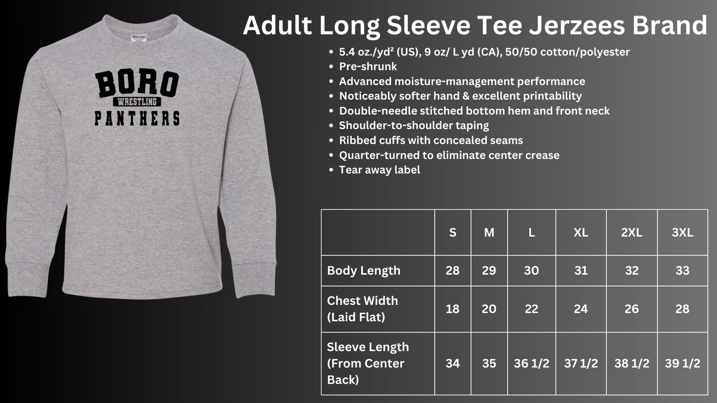 🐾🤼♂️MMS Wrestling 1 Long Sleeve Tee🤼♂️🐾