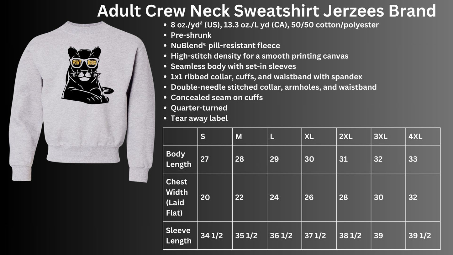 🐾Lounging Panther Crew Neck Sweatshirt🐾