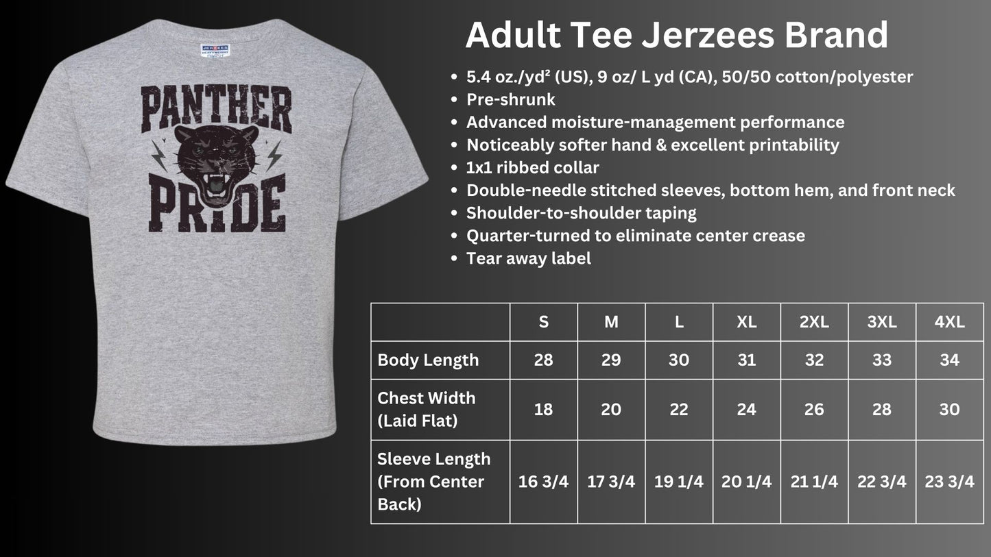 🐾MMS Panther Pride Short Sleeve Tee🐾