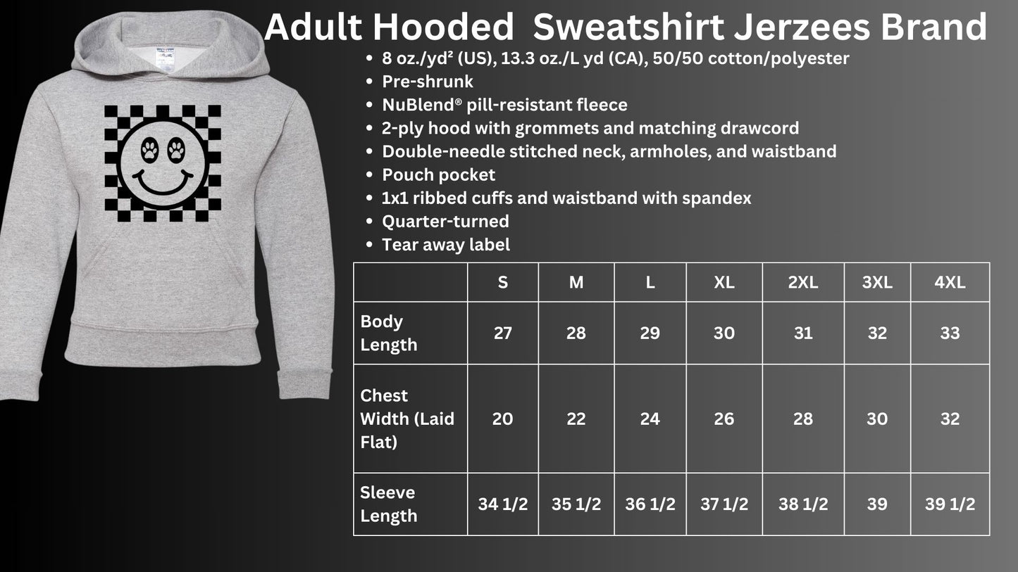 🐾MMS Smiley Paw Eyes Hoodie Sweatshirt🐾