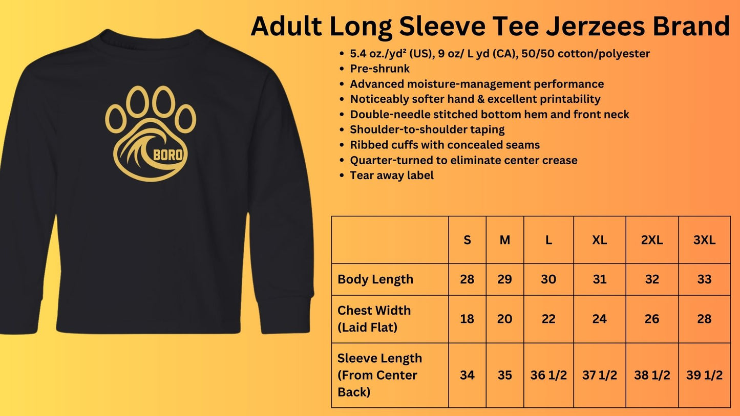 🐾Panther Wave Long Sleeve Tee🐾