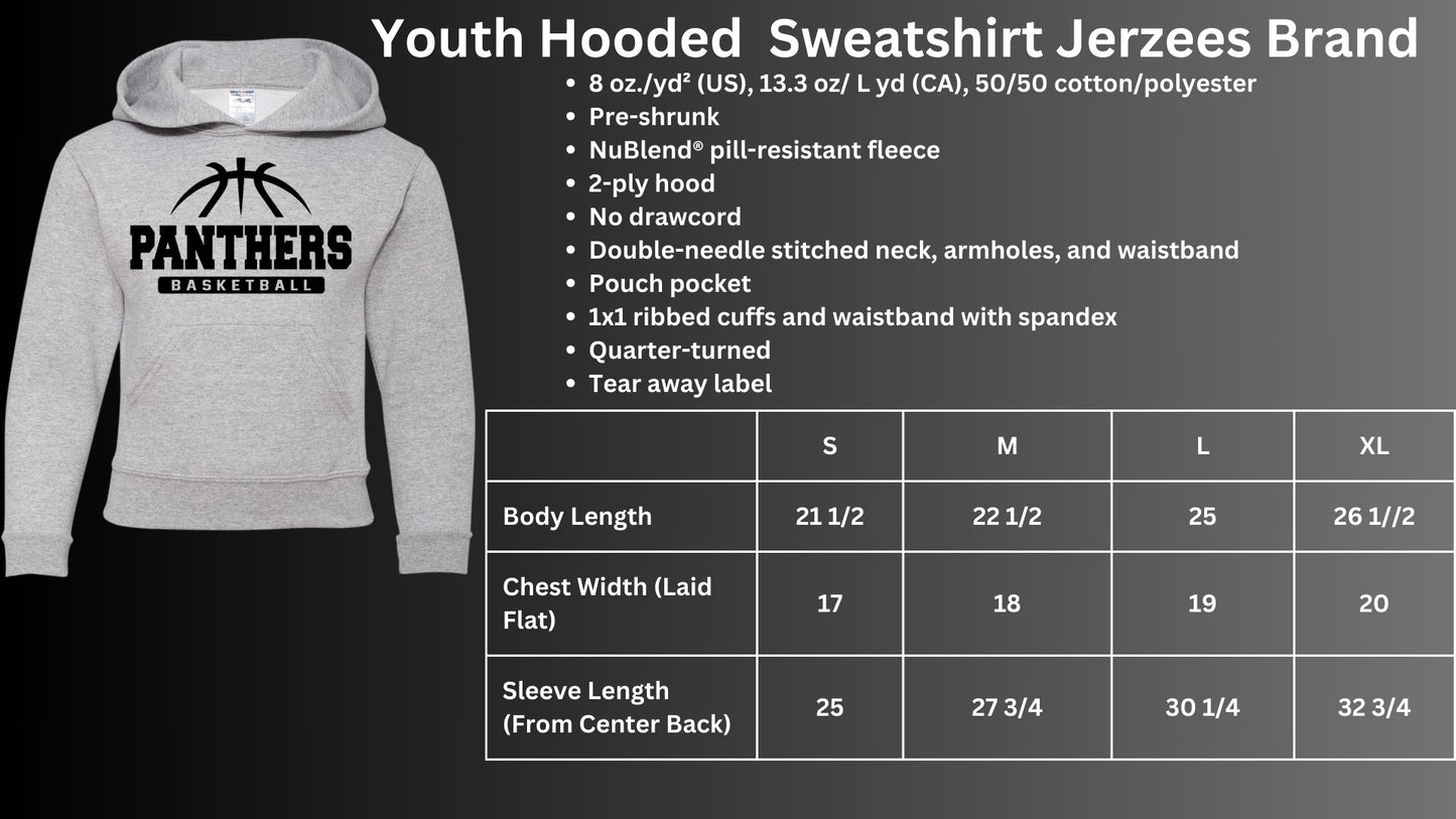🐾🏀MMS Panthers Basketball Hoodie Sweatshirt🏀🐾