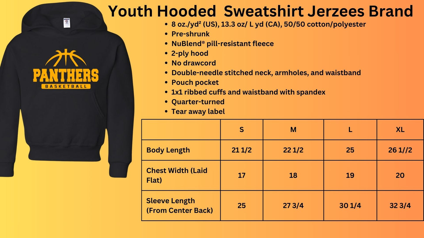 🐾🏀MMS Panthers Basketball Hoodie Sweatshirt🏀🐾
