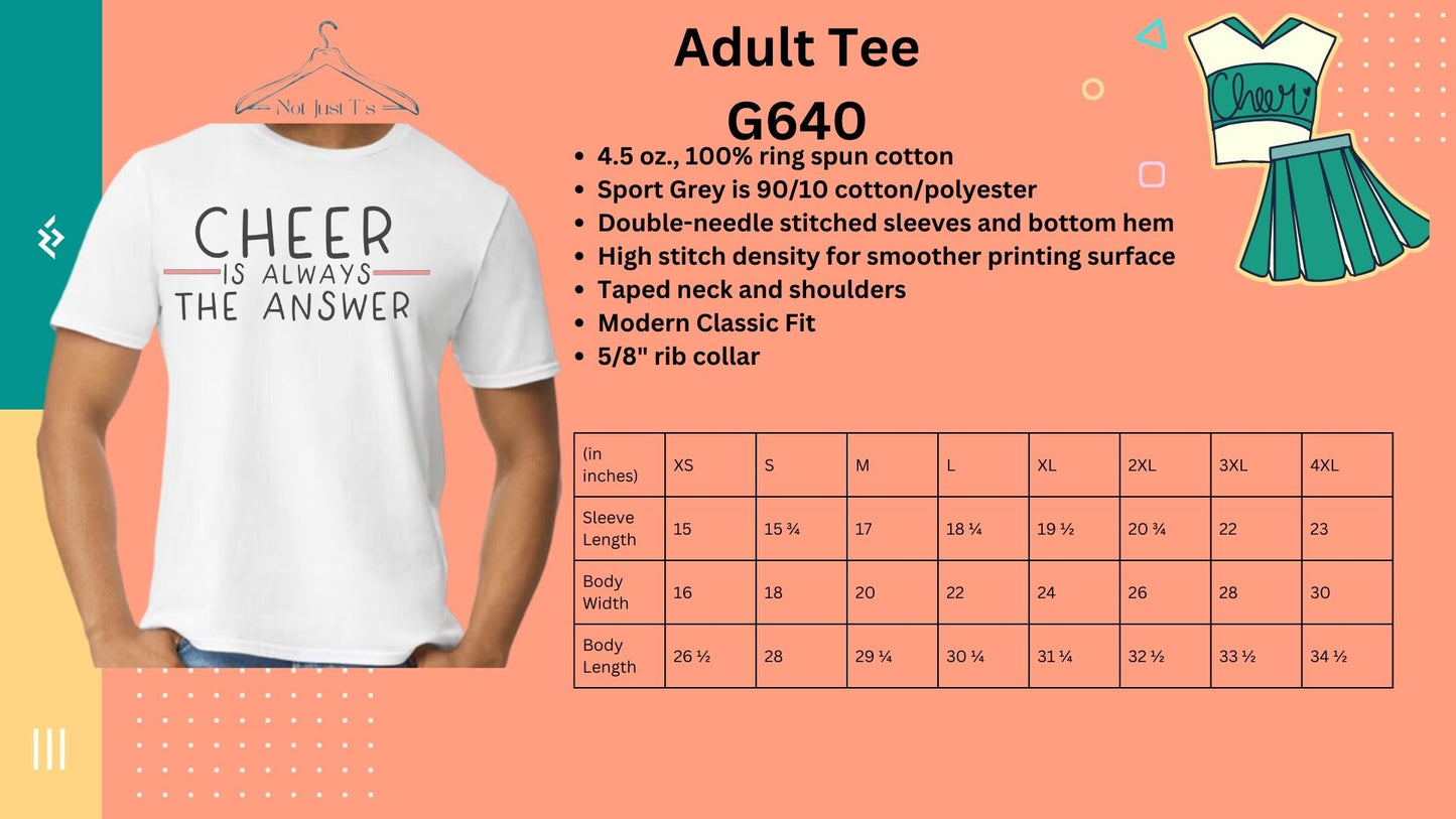 🤸🏼♂️Cheer is always the answer🤸🏼♂️