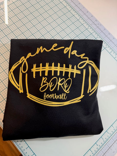 🐾🏈HS Football Black Crew Neck Sweatshirt🏈🐾