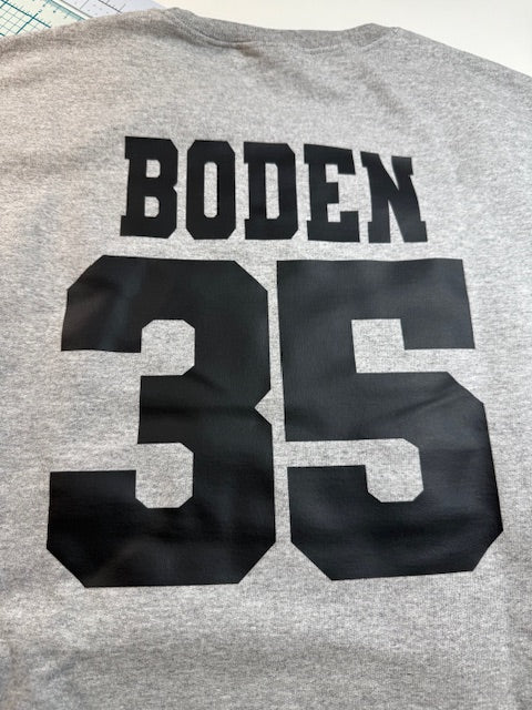 🐾🏈HS Football Grey Crew Neck Sweatshirt🏈🐾