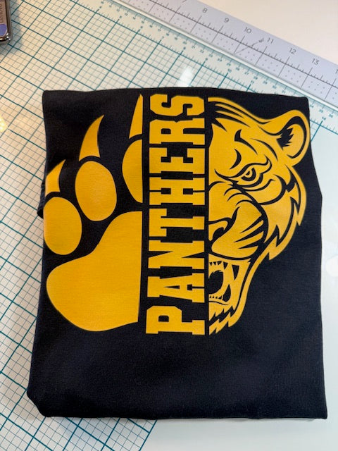 🐾MMS 1/2 Claw 1/2 Panther Short Sleeve Tee🐾