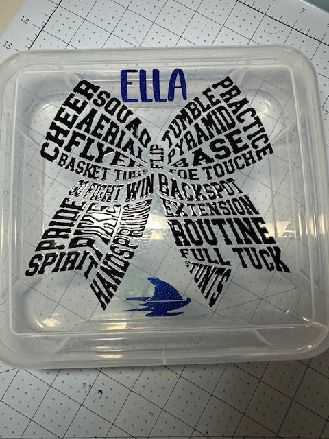 Dance or Cheer Bow Boxes