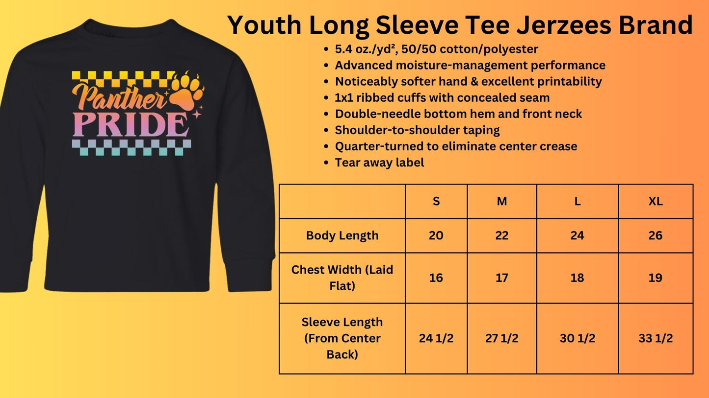 🐾Rainbow Panther Pride Long Sleeve Tee🐾