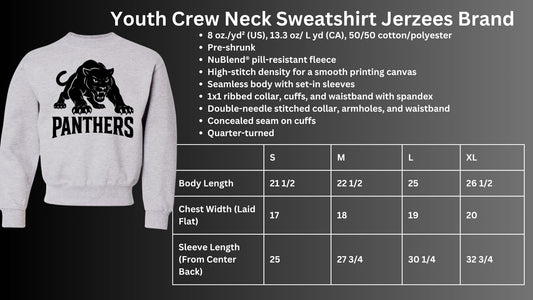 🐾MMS Roaming Panther Crew Neck Sweatshirt🐾