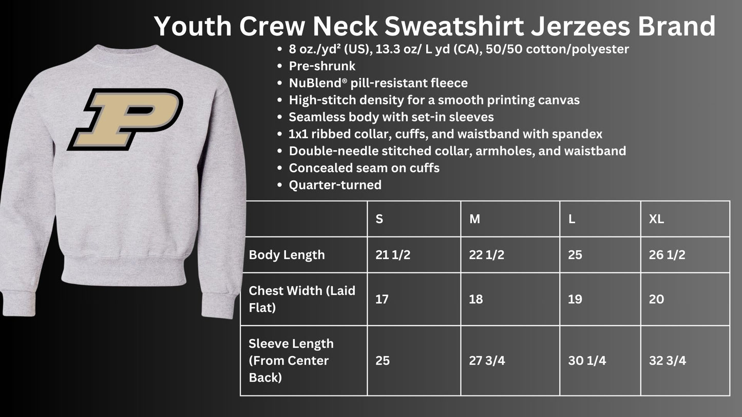 🐾MMS Gold P Crew Neck Sweatshirt🐾