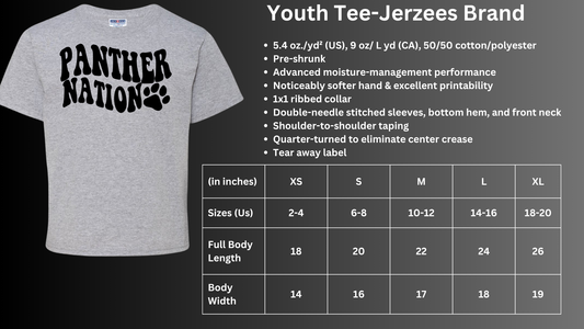 🐾Panther Nation Short Sleeve Tee🐾