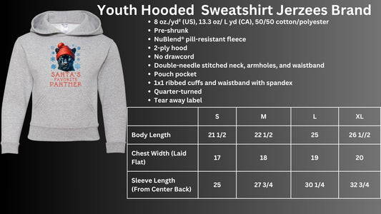 🐾🎄Santa's Favorite Panther Hoodie🎅🐾