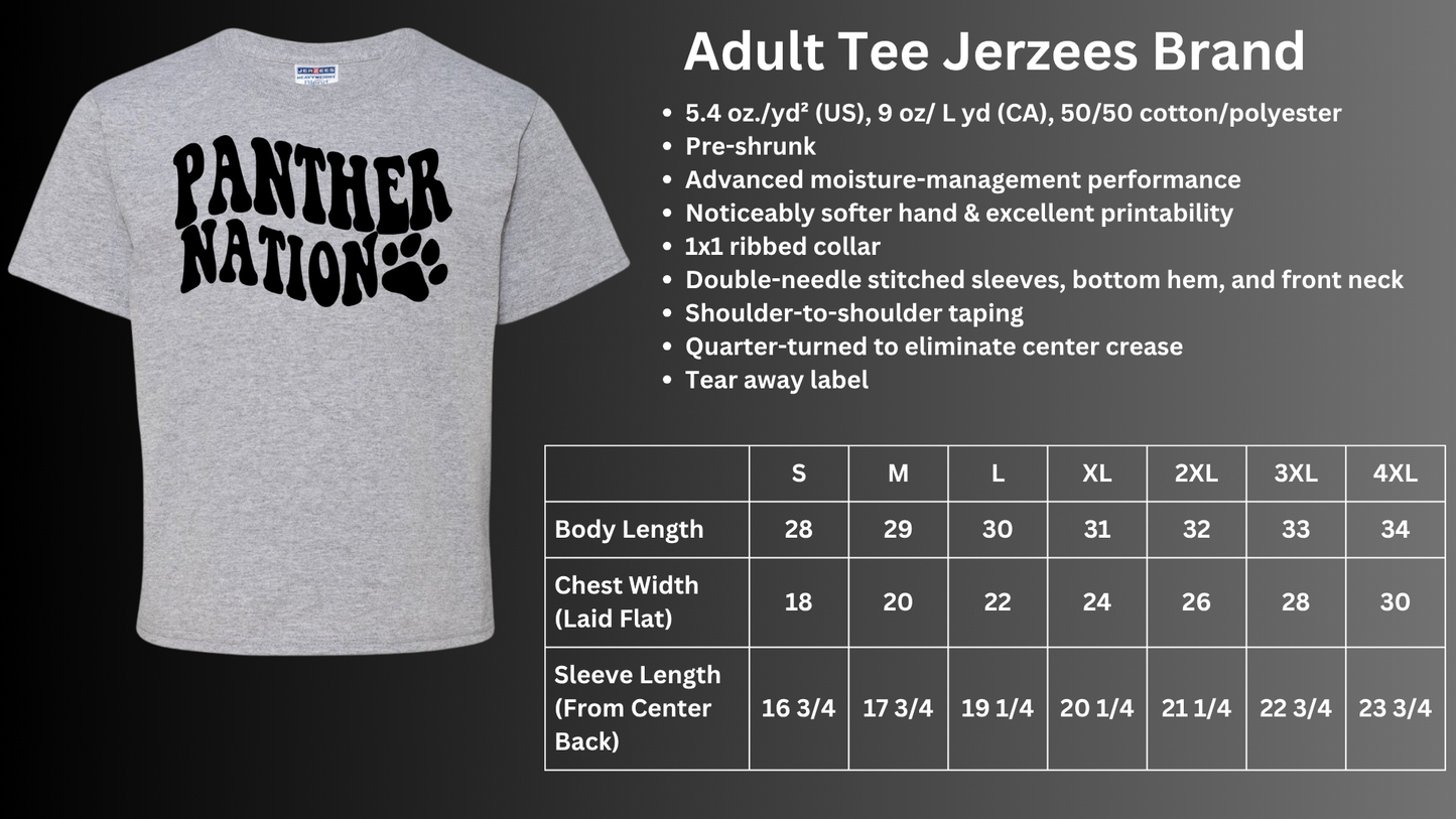 🐾Panther Nation Short Sleeve Tee🐾