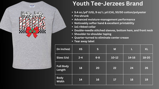 🐾🎄Holly Jolly Panthers Short Sleeve Tee🎅🐾