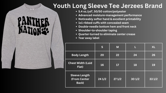 🐾Panther Nation Long Sleeve Tee🐾