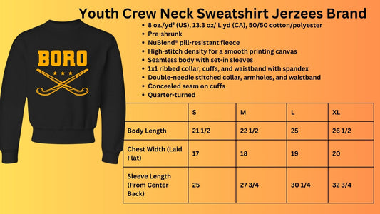 🐾🏒MMS Field Hockey Crew Neck Sweatshirt🏒🐾