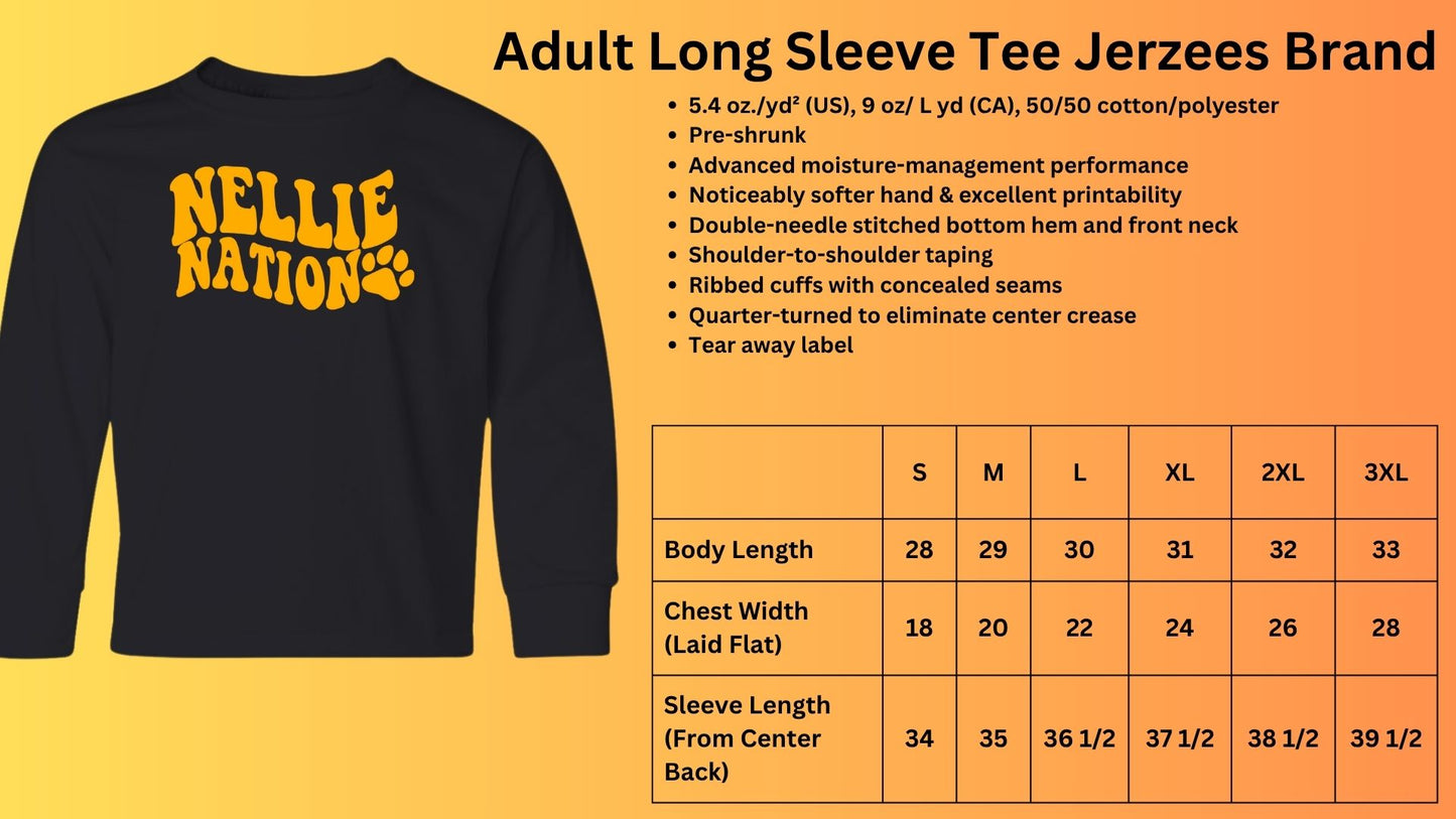 🐾Nellie Nation Long Sleeve Tee🐾