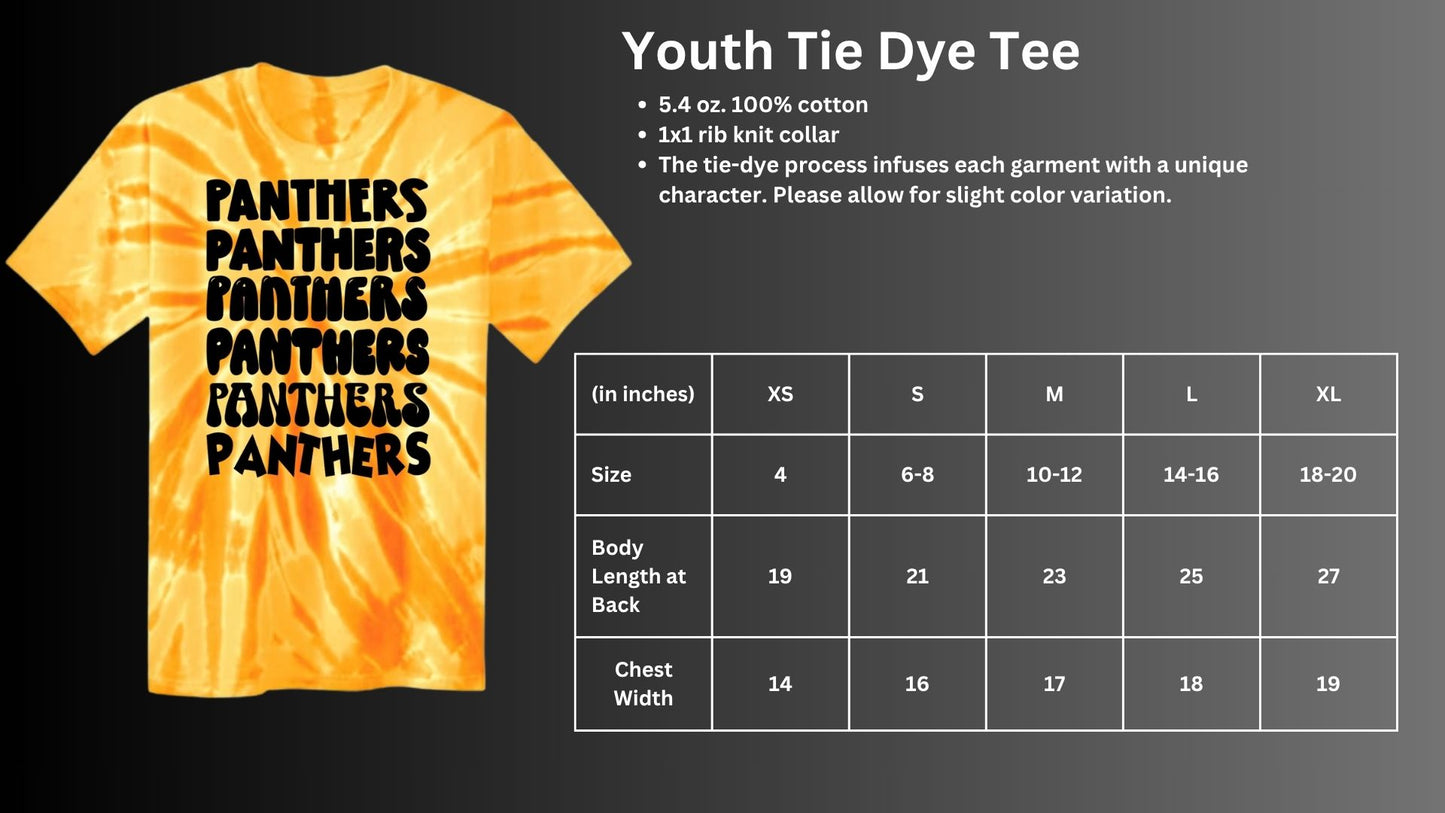 🐾PANTHERS Tie Dye🐾