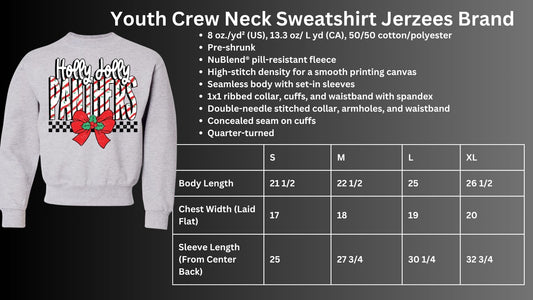 🐾🎄Holly Jolly Panthers Crew Neck Sweatshirt🎅🐾