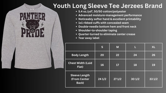 🐾MMS Panther Pride Long Sleeve Tee🐾