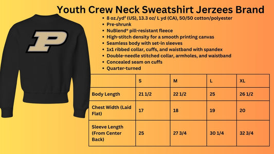 🐾MMS Gold P Crew Neck Sweatshirt🐾