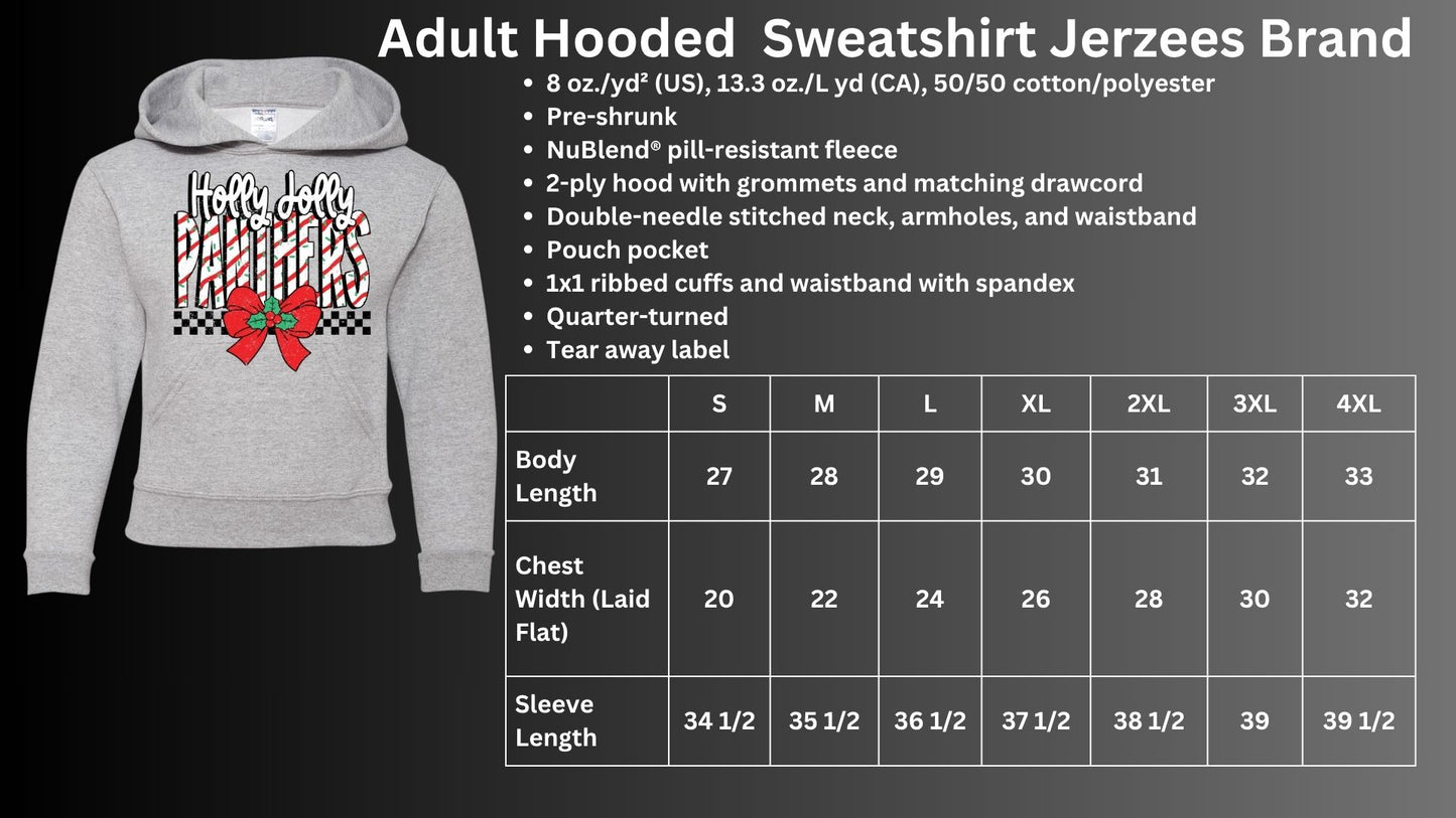 🐾🎄Holly Jolly Panthers Hoodie🎅🐾