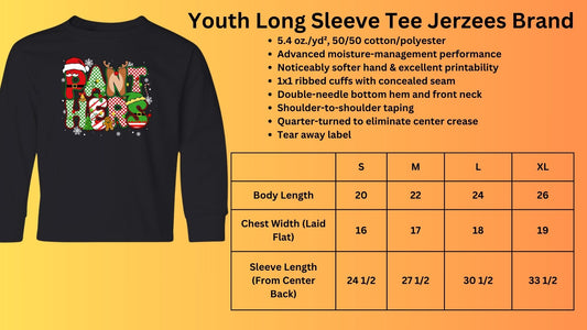 🐾🎄Christmas Panthers Long Sleeve Tee🎅🐾