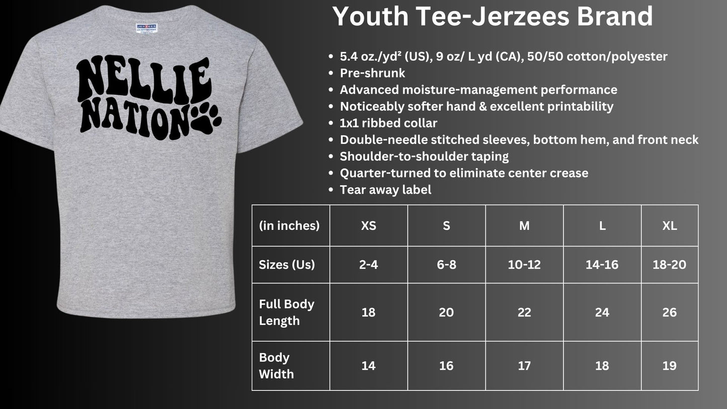 🐾Nellie Nation Short Sleeve Tee🐾