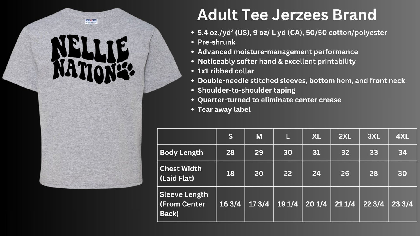 🐾Nellie Nation Short Sleeve Tee🐾