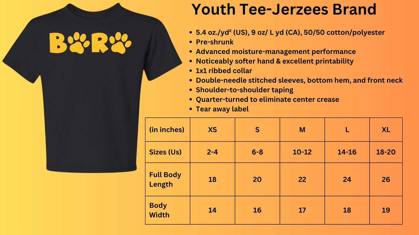 🐾B🐾R 🐾Short Sleeve Tee🐾