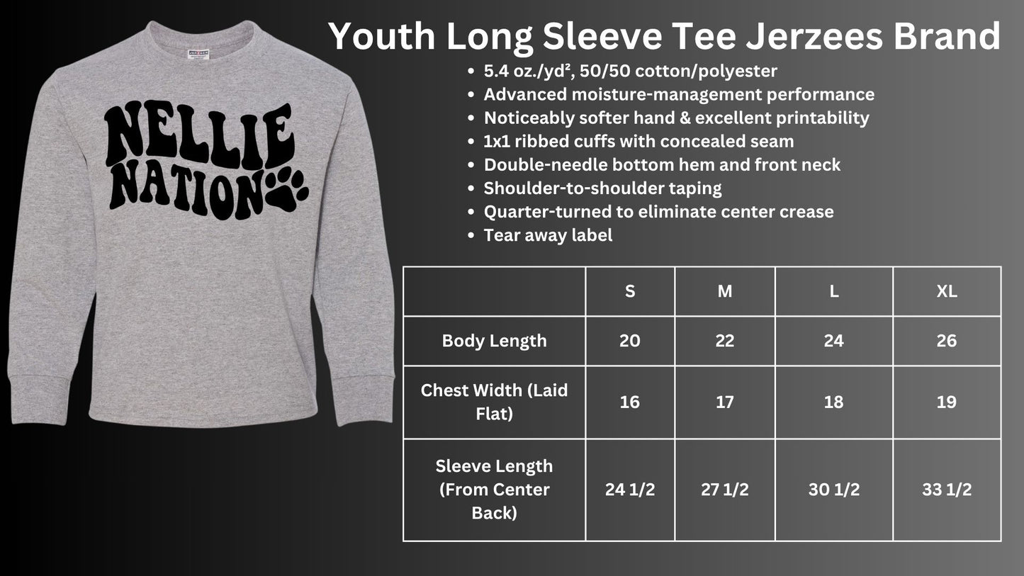 🐾Nellie Nation Long Sleeve Tee🐾