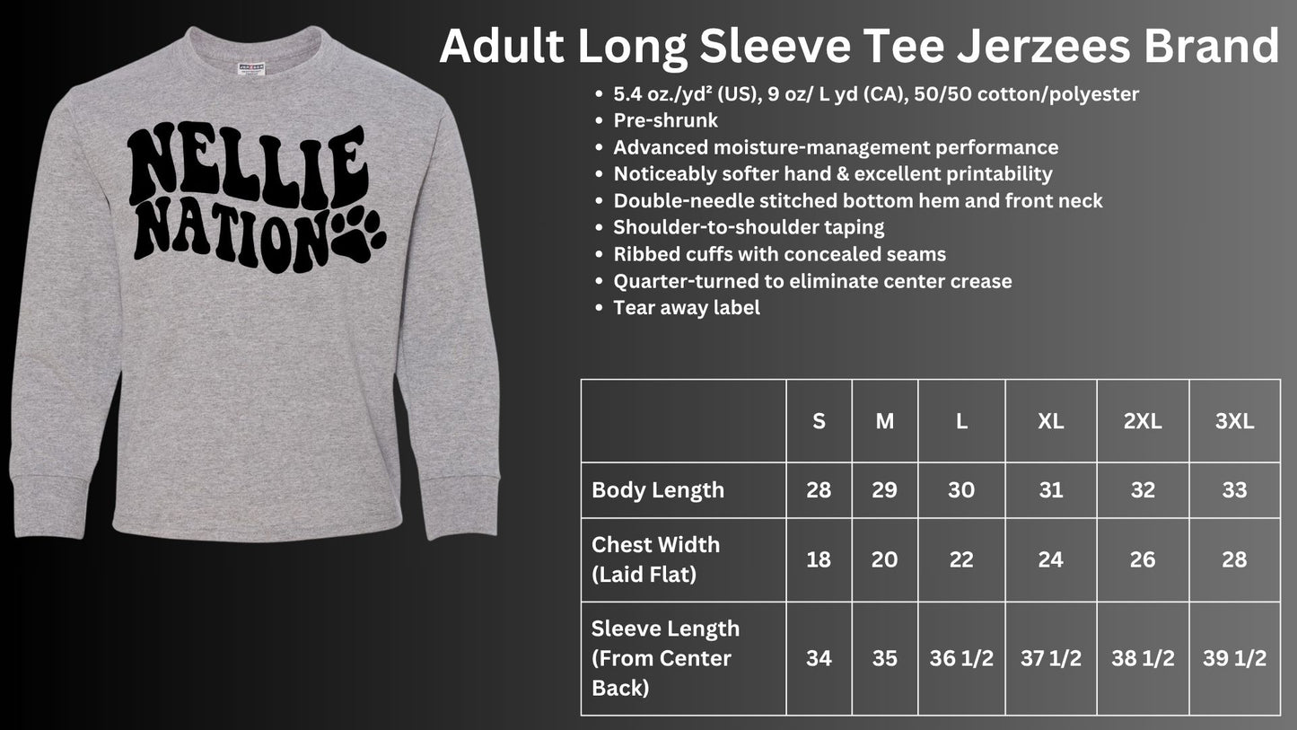 🐾Nellie Nation Long Sleeve Tee🐾