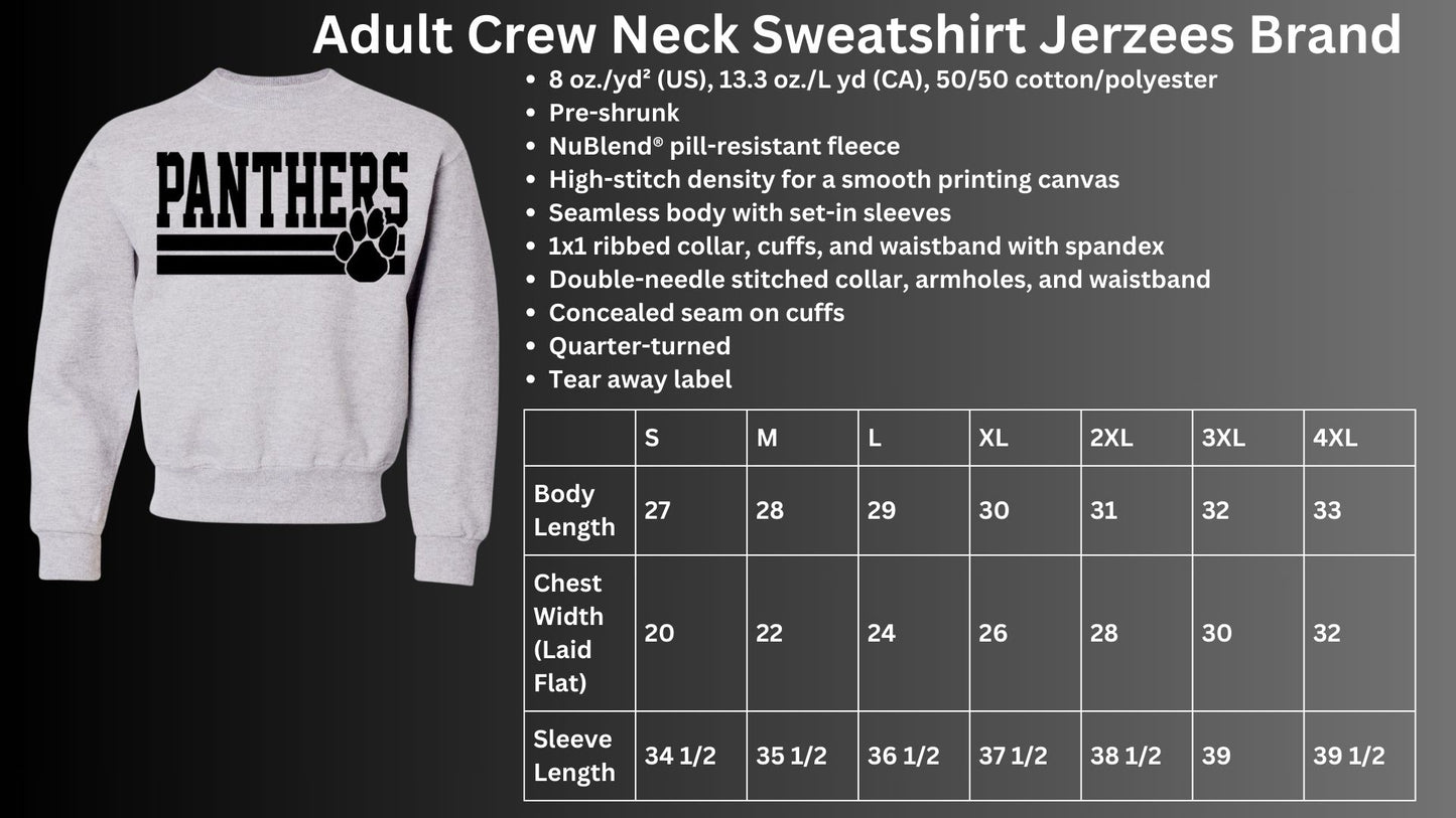 🐾MMS Panthers Paw Crew Neck Sweatshirt🐾