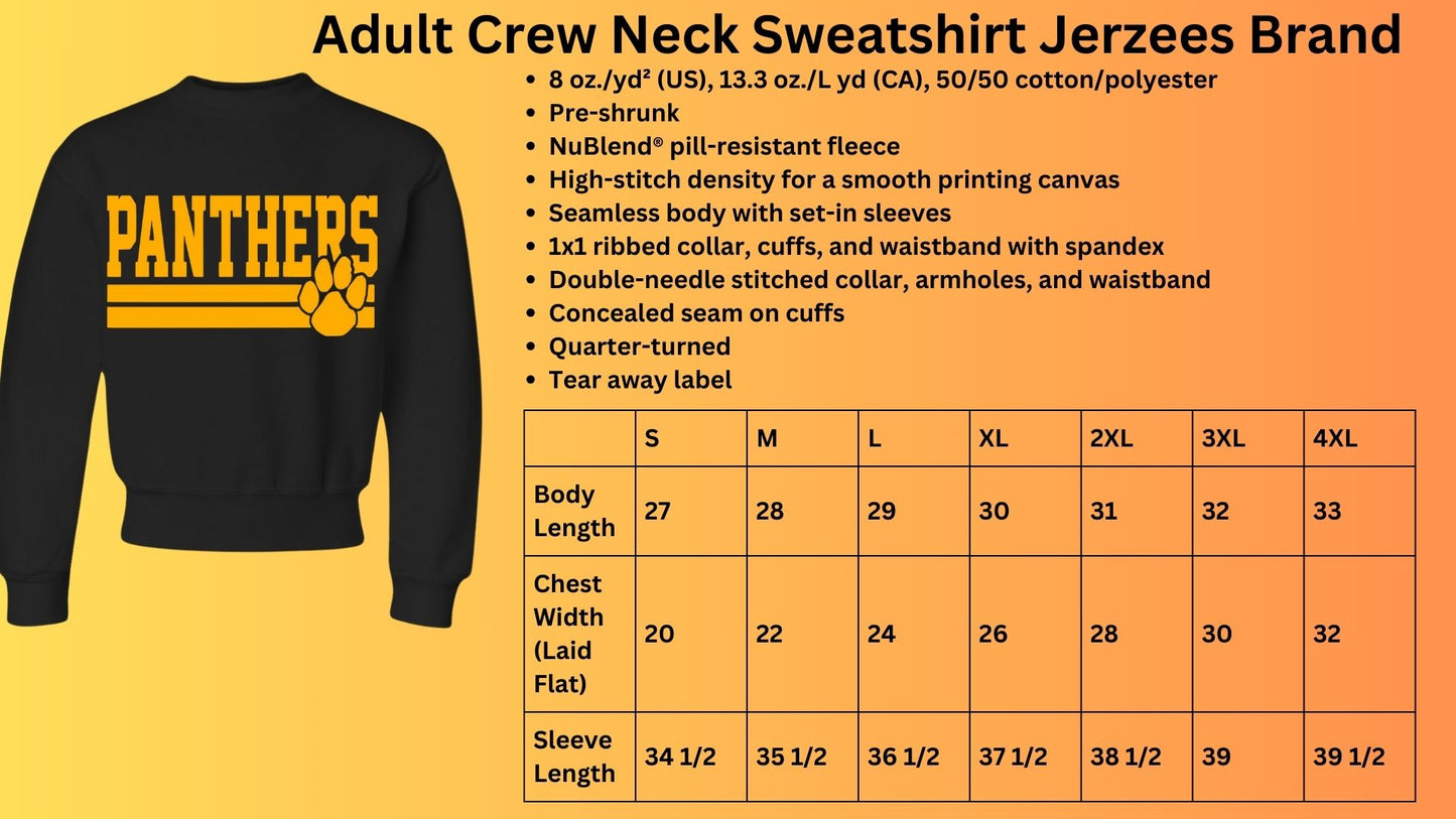 🐾MMS Panthers Paw Crew Neck Sweatshirt🐾