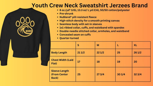 🐾Panther Wave Crew Neck Sweatshirt🐾
