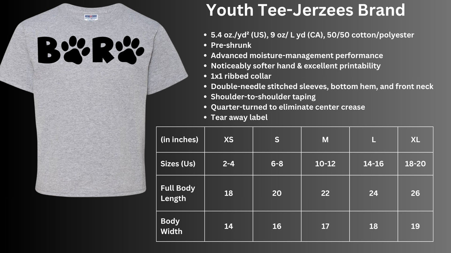 🐾B🐾R 🐾Short Sleeve Tee🐾