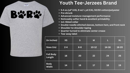 🐾B🐾R 🐾Short Sleeve Tee🐾