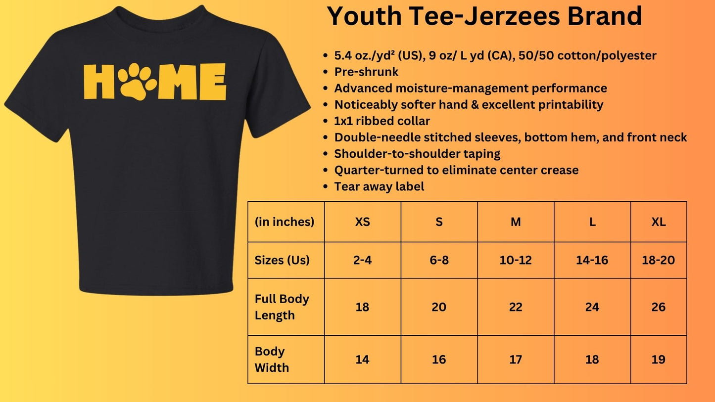 🐾H🐾ME Short Sleeve Tee🐾