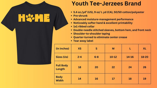 🐾H🐾ME Short Sleeve Tee🐾