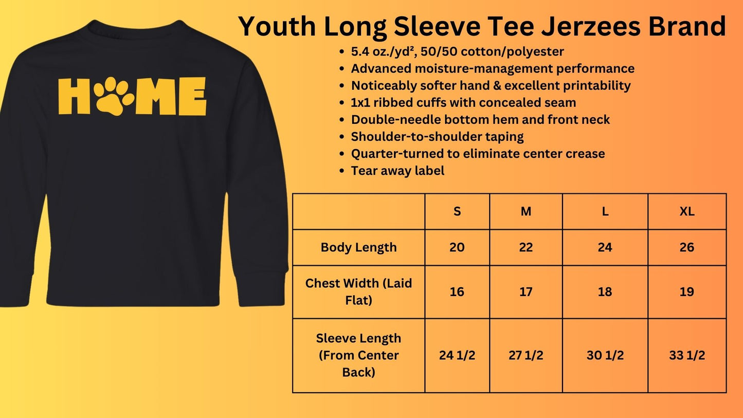 🐾H 🐾ME Long Sleeve Tee🐾