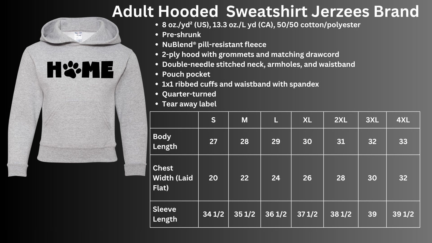 🐾H🐾ME Hoodie Sweatshirt🐾