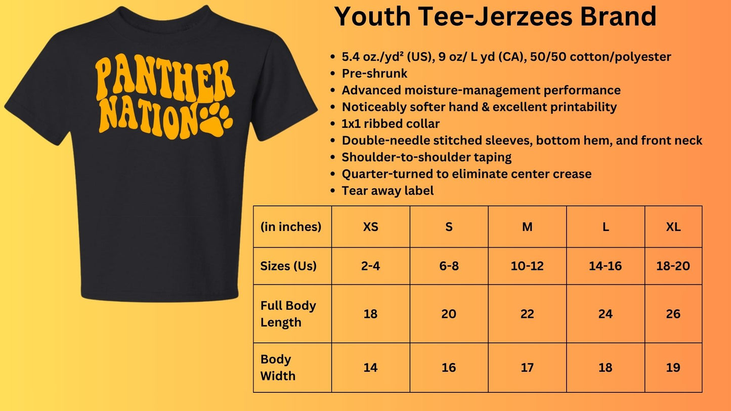 🐾Panther Nation Short Sleeve Tee🐾