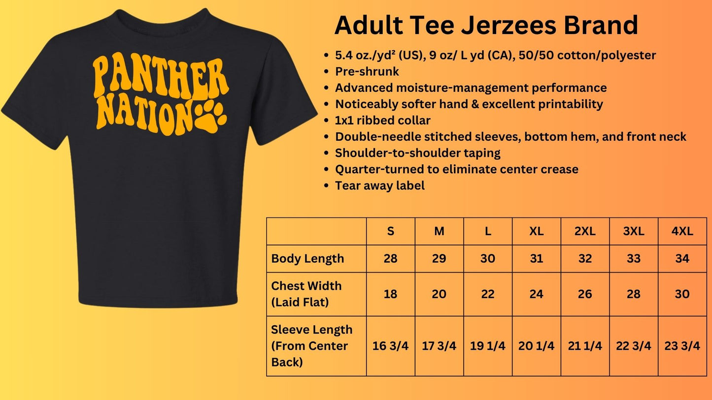 🐾Panther Nation Short Sleeve Tee🐾