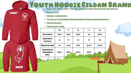 ⛺Pack 3 Hoodies⛺