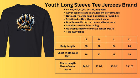 🐾MMS Go Panthers Long Sleeve Tee🐾