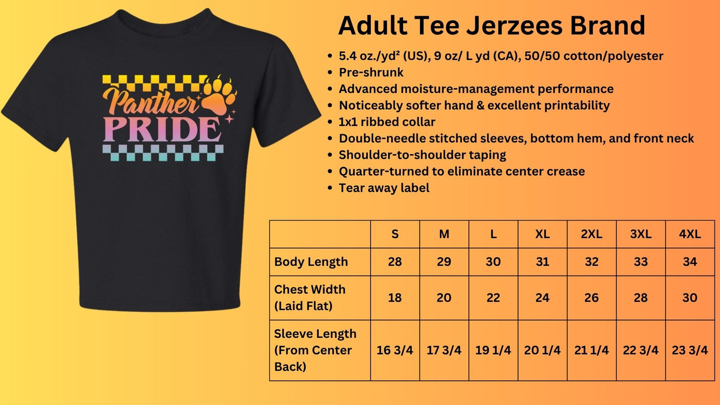 🐾Rainbow Panther Pride Short Sleeve Tee🐾